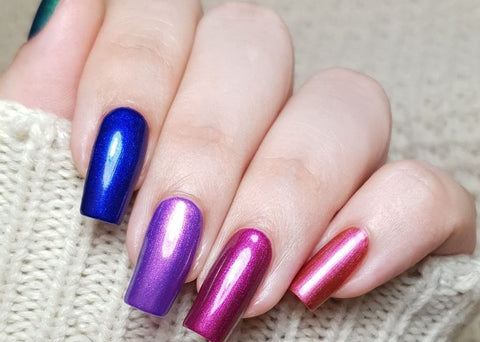 N2075 Designer Nails, Nail Art, Press On Nails, Fake Nails,Glue On Nails,  Designer Nails Art - S | Purple nail designs, Purple nail art, Purple nails