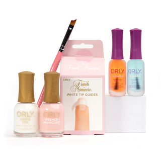 French Manicure Essentials featuring Rose-Colored Glasses