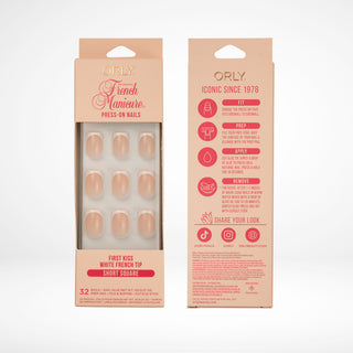 First Kiss - French Tip - Press-Ons