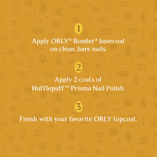 Harry Potter™ Hufflepuff™ Prisma Nail Polish