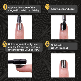 Harry Potter™ Magnetic Nail Polish - Cauldron Smoke