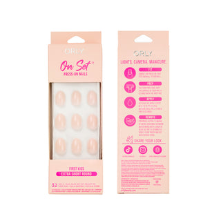 First Kiss - Solid - Press-Ons