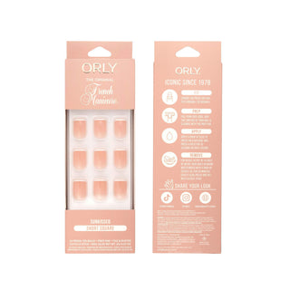Sunkissed - Micro French Tip - Press-Ons