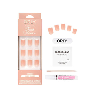 Sunkissed - Micro French Tip - Press-Ons