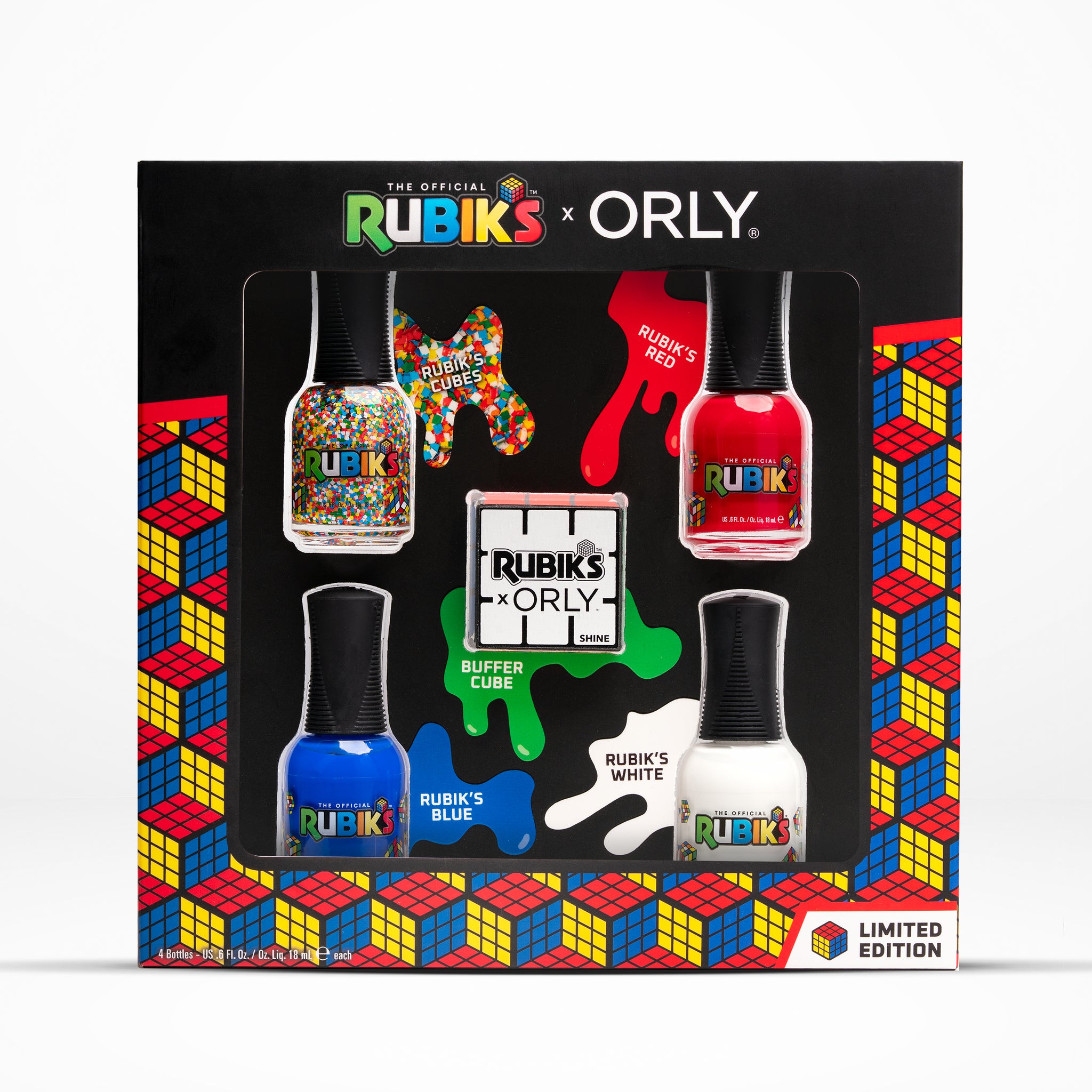 ORLY® x RUBIK'S 5-PIECE COLLECTOR'S KIT