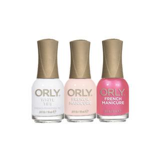 French Manicure Day Trio #1