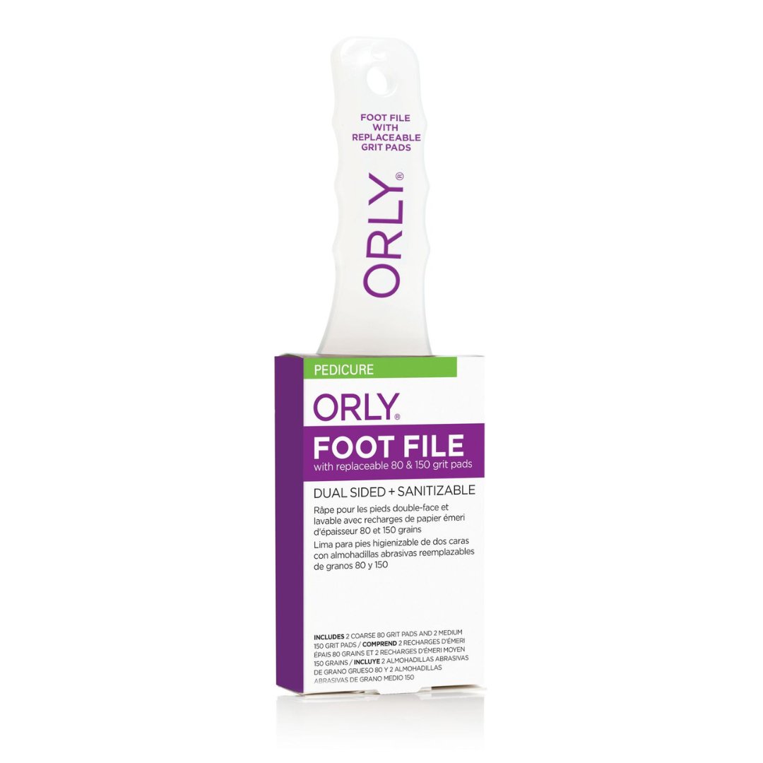 Foot File w/2 Refill Pads of EA Grit Level - ORLY