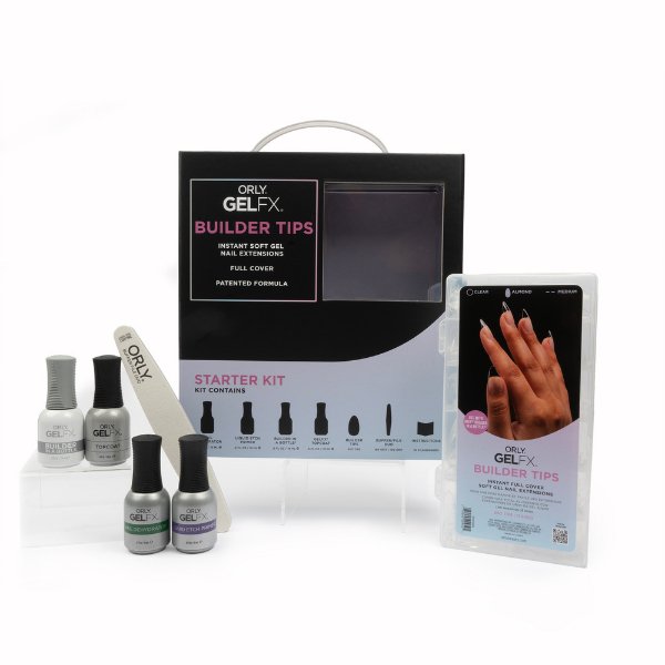 GELFX Builder Tips Starter Kit - Almond Medium - ORLY