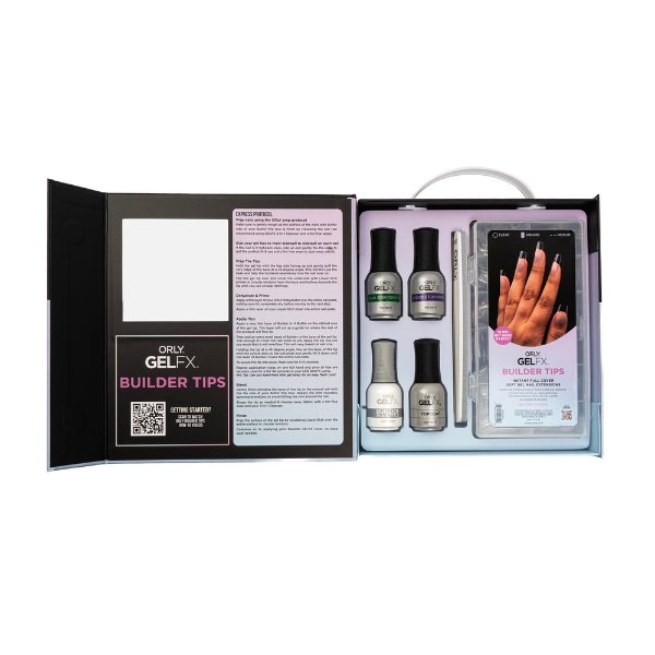 GELFX Builder Tips Starter Kit - Square Medium - ORLY