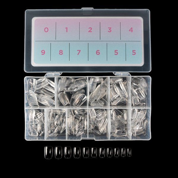 GELFX Builder Tips Starter Kit - Square Short - ORLY