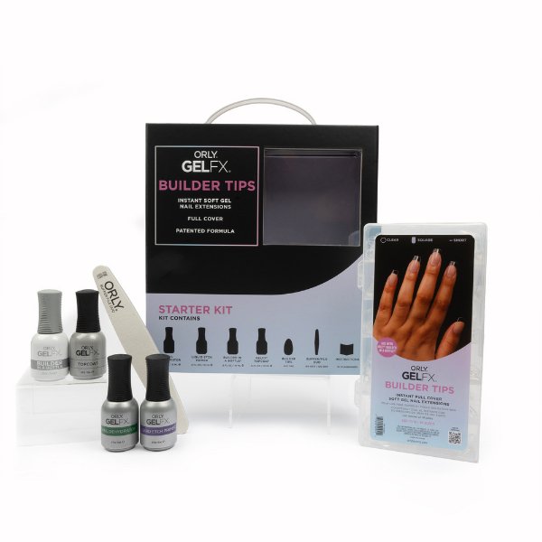 GELFX Builder Tips Starter Kit - Square Short - ORLY