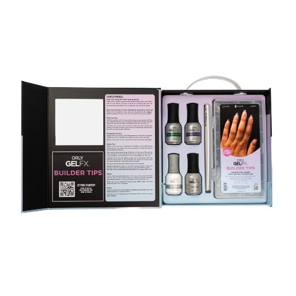 GELFX Builder Tips Starter Kit - Square Short - ORLY