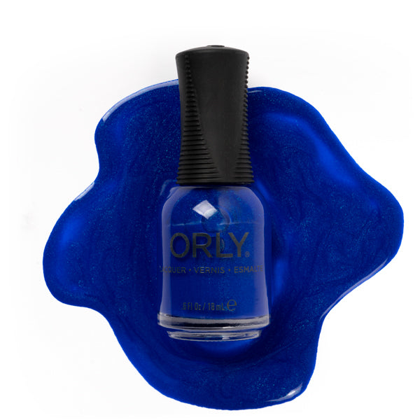 Dark Winter Blue Pearl Finish Nail Wraps - Nail Polishes – The Boho Depot