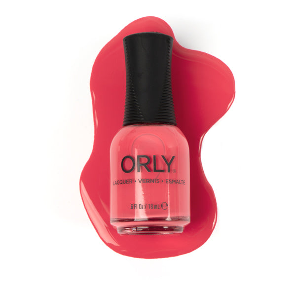 Orly Nail Lacquer Haute Red 0.6 Fluid Ounce