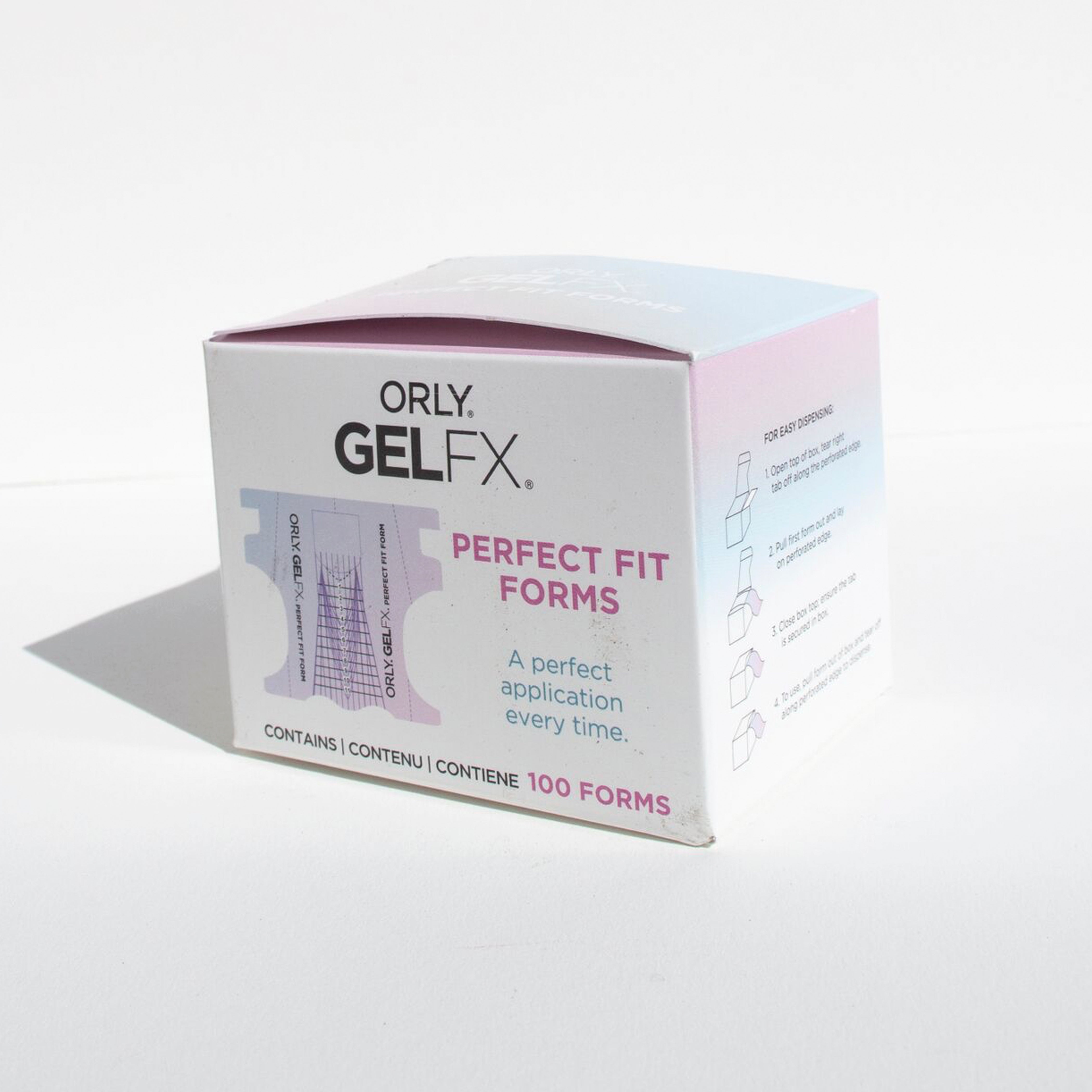 Perfect Fit Forms - 100 pcs (Dispensing Box) - ORLY Builder Gel