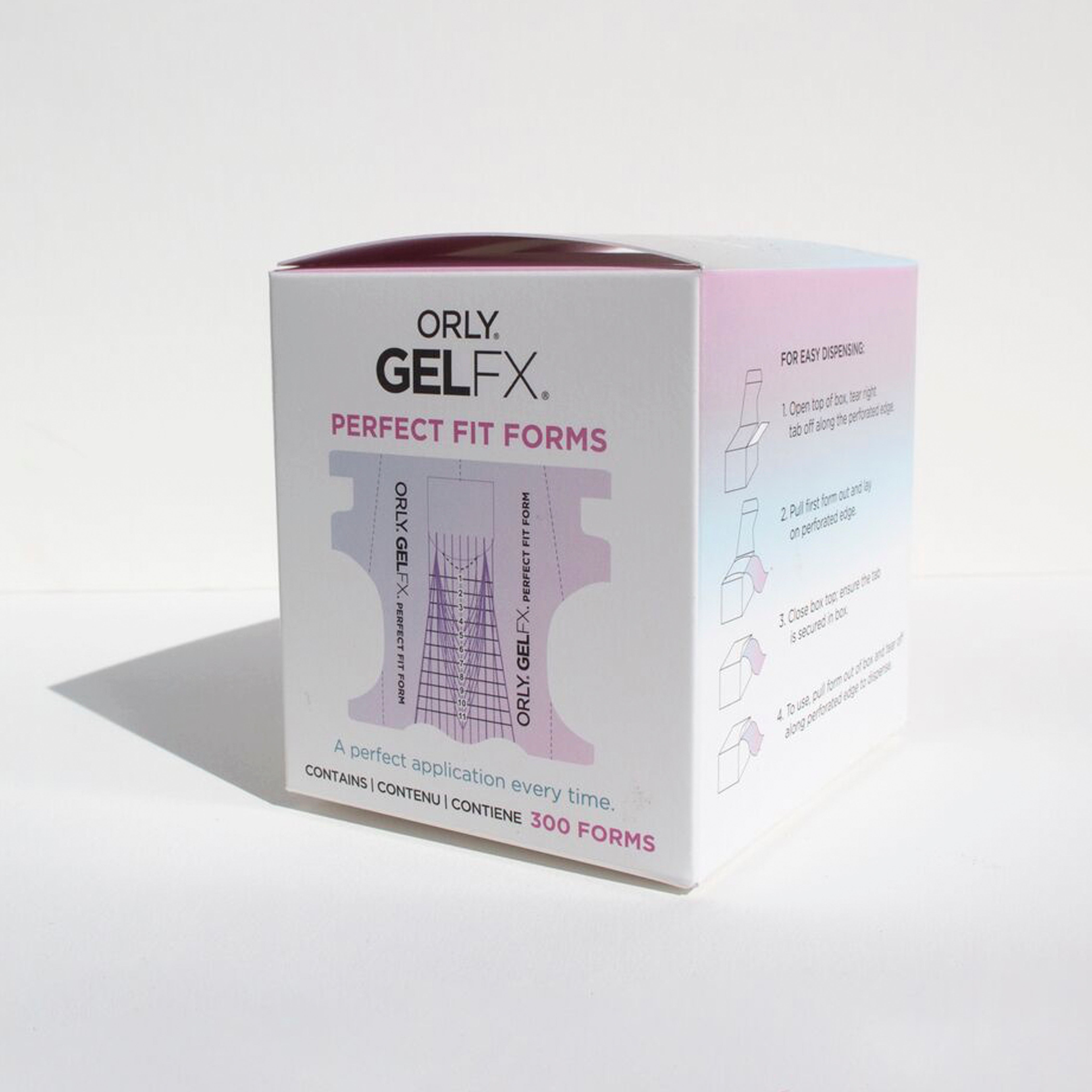 Perfect Fit Forms - 300 pcs (Dispensing Box) - ORLY Builder Gel